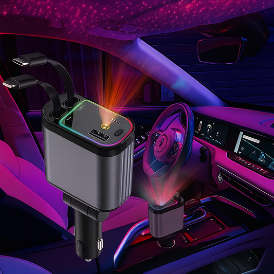 66W Projeksiyonlu Hızlı Araç Şarjı