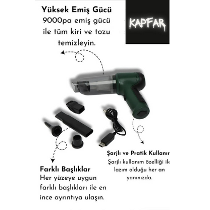 KAPFAR Güçlü Hava Süpürgesi