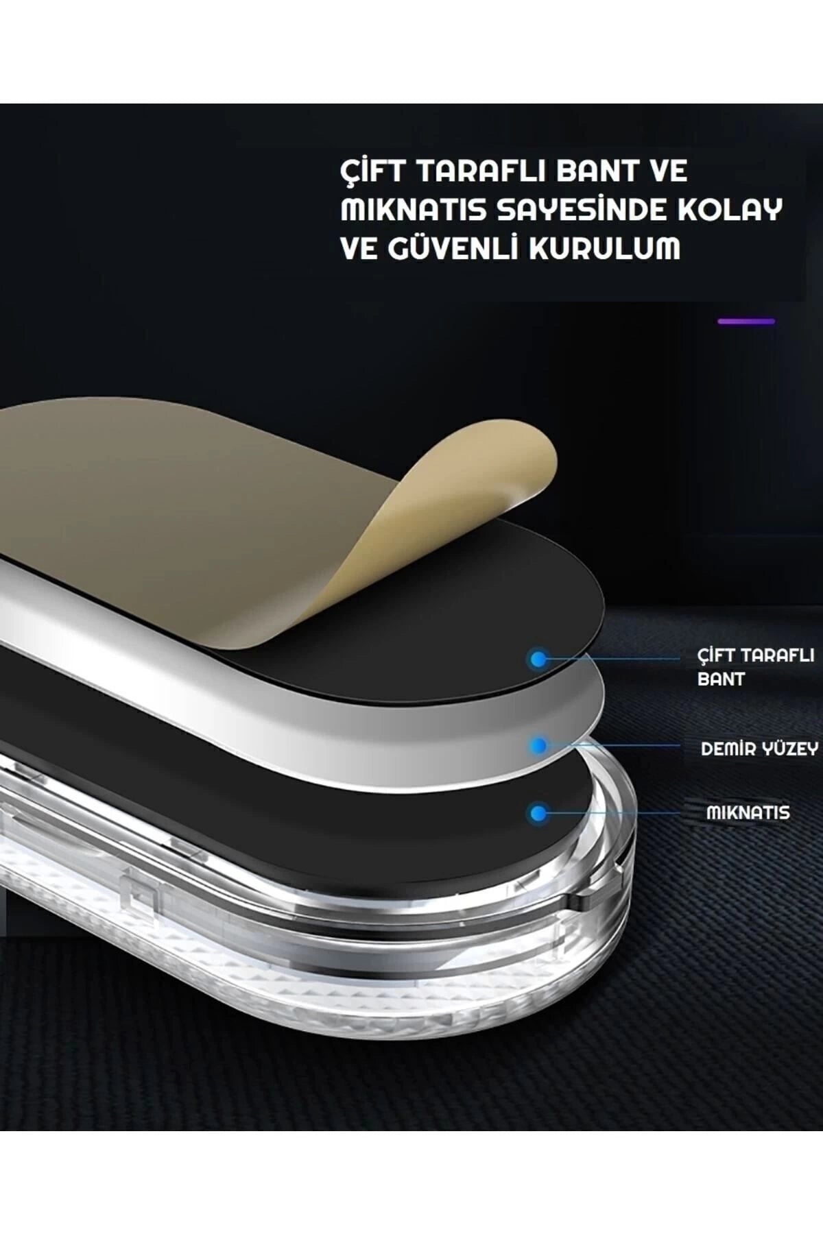 Kapfar Işıltılı Araba Aksesuarı