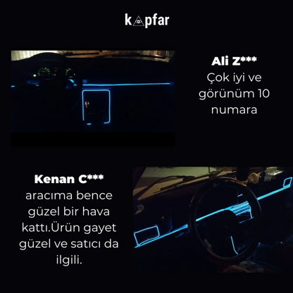 2 Metre Kapfar Parlayan Torpido Işıkları